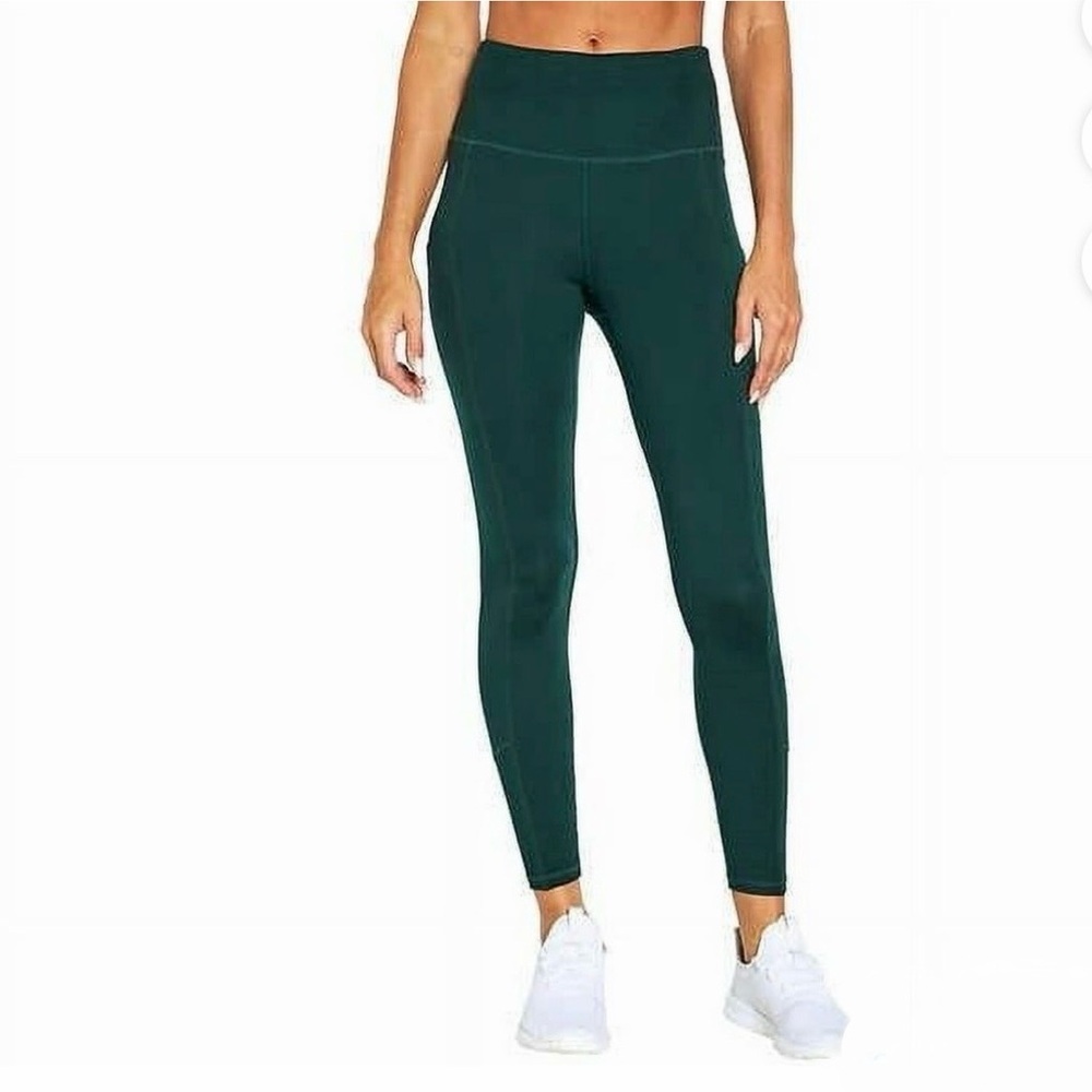 Women's Marika Sport High-Waisted Green Leggings Size L